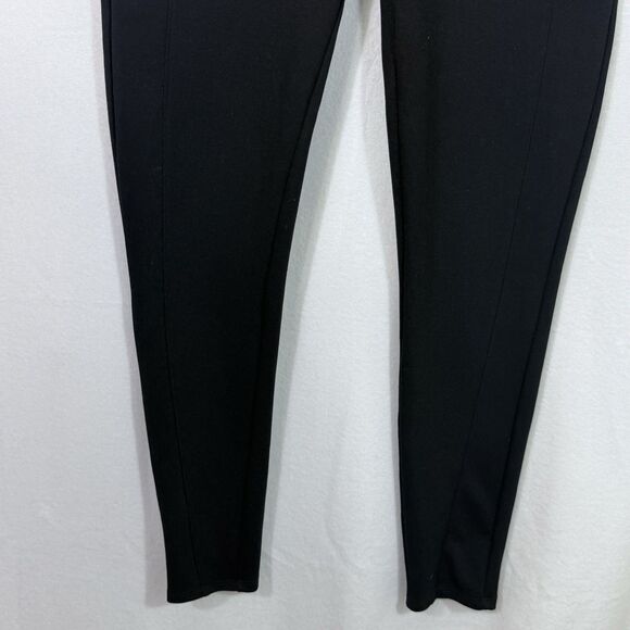 Assets by Spanx Black Ponte Knit High Waisted Shaping Leggings Size XL Workwear - Picture 5 of 6